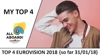 TOP-4 for Eurovision 2018 (so far 31/01/18)