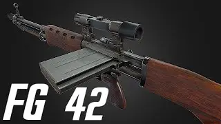 Fallout 4 - FG-42 Showcase - Weapon Mod - WW2 Weapons - PC - By Bwones