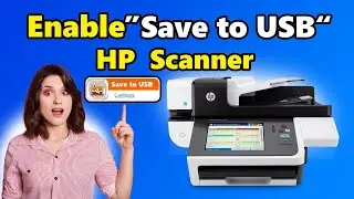 How to Enable 'Save to USB' on HP Digital Sender Flow 8500 fn1 | Easy Fix Guide