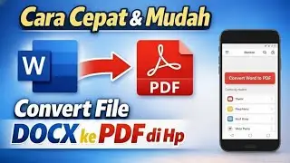 How to Convert Word to PDF on a Mobile Phone Using the Microsoft Word Application 