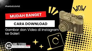MUDAH BANGET CARA DOWNLOAD | foto dan video di Instagram to galeri 