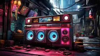 Cyberpunk Boombox - Synthwave Mix