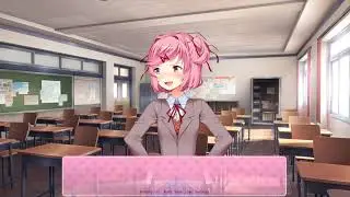 Natsuki(best girl;) saves the day Doki Doki Literature club mod