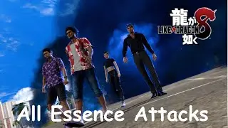 All Essence Attacks & Animations - Like a Dragon: Infinite Wealth Demo