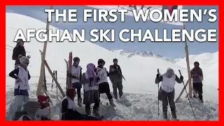 The first ever Women's Afghan Ski Challenge