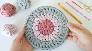 Learn How to Make a Perfect Round Crochet Base Using Fake Double Crochet Stitch - Seamless Crochet