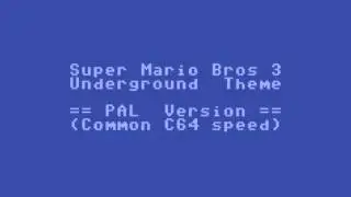 Commodore 64 Cover: Super Mario Bros 3 Underground Theme