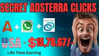 Adsterra Secret Method | Adsterra Earning Trick | Loading Trick