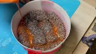 Woodturning - aluminium and resin