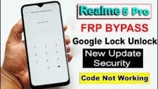 Realme 5 Pro (frp) Google lock Bypass Without pc (2023) Android 11