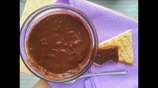 Шоколадно-кофейный крем с орехами🔸 Сладкий соус для худеющих