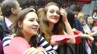 Флешмоб для Scorpions в Самаре