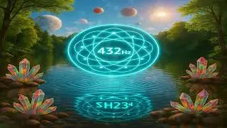 432Hz & 0.1Hz Cymatics Tuning Into Heart Frequency Coherence
