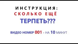 СКОЛЬКО ЕЩЁ ТЕРПЕТЬ - 001