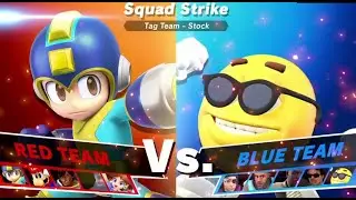 OhwinYM vs. DillyPoo Squad Strike 5v5  | Smash Bros Ultimate Offline