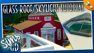 How To Make a Glass Roof in Sims 4 Seasons | Sims 4 Roof Building Tutorial
