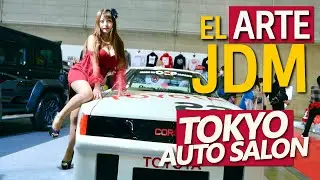 PARAMOS AL TOKYO AUTO SALON | AUTOS CLASICOS JDM MAZDA RX-7 SKYLINE PORSCHE RWB