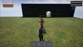 Unreal Engine Project | Melee Attack, Replicated, Changing Weapon