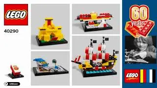 LEGO Gift with Purchase 60 YEARS OF THE LEGO BRICK 40290 Лего Креатор 60 лет
