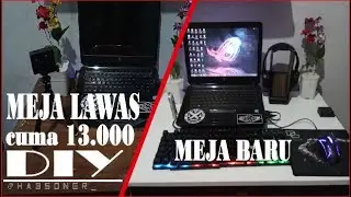 DIY MEJA LAWAS JADI BARU DAN KEREN LOW BUDGET!