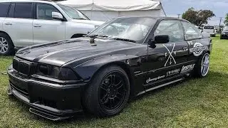 400hp SR20det BMW E36  Troy Campbell Street Drifting Waimate 50