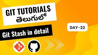 What is git stash |git stash in telugu  |Git tutorials in Telugu| Git  | github#git#csworldtelugu