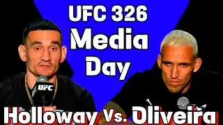UFC 326:Max Holloway Vs Charles Oliveira 2 Press Conference.