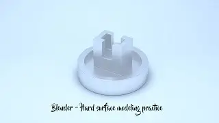 Blender - Hard surface modeling practice #100