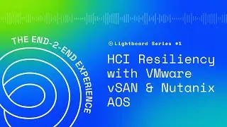 Hyperconverged Infrastructure (#HCI) Resiliency with #VMware #vSAN & #Nutanix AOS