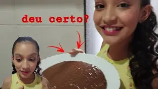 FIZ UMA RECEITA DE BRIGADEIRO DE COLHER