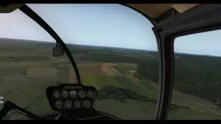 X-Plane 11 -- Luxembourg Findel Airport (ELLX) -- Robinson R66