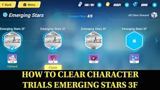 How To Clear Character Trials Emerging Stars 3F on the Global Server Of Honkai Impact 3rd