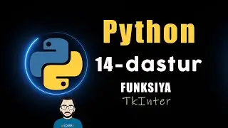 14- dastur | FUNKSIYA. Python dasturlash tili