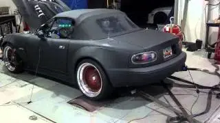 13b FD3S Rotary Miata Dyno backfire