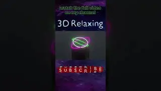 Regular motion of luminous rings / looping 6 min / ring light