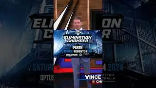 WWE ELIMINATION CHAMBER IS COMING TO PERTH AUSTRALIA! #wwe #rhearipley #wweperth #optusstadium