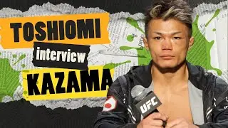 Toshiomi Kazama full UFC Vegas 95 post-fight interview