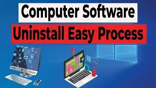 How To Uninstall Computer Software Permanently।।Computer Software uninstall Bangla tutorial(2024)