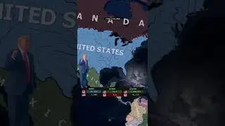 USA vs Canada 2025 | HOI4 Timelapse