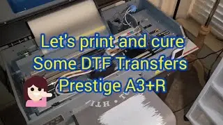 Let's Print and Cure Some DTF Transfers #farmhousefanaticshoponetsy #lovinthebling