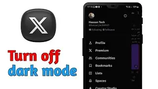 How To Turn Off Dark Mode On Twitter X App 2026 | X Light Mode Enable Kare