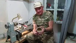 Заготовка дубовых солонок. Часть 1  Blank simple oak salt box. Part 1