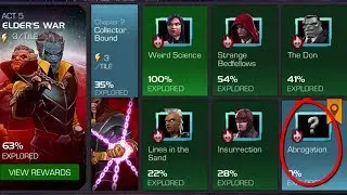 MARVEL CONTEST OF CHAMPIONS: STORY QUEST ELDER'S WAR Collector Bound: Abrogation (ACT 5.2.6)