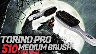 Silver Bullet Medium Brush for 360 Waves: Torino Pro 510 Brush Review - BEST Brush for Fresh Cuts
