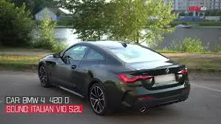 BMW 4 Series G22 с системой ENGINEVOX