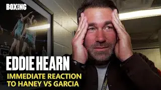 Eddie Hearn Immediate Reaction To Ryan Garcia Win Over Devin Haney