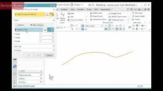 NX 12.0 | SIEMENS | Walkthrough - SCALE CURVE