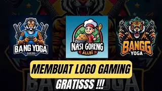 GRATIS !! | Cara Membuat logo gaming dengan mudah menggunakan AI bing