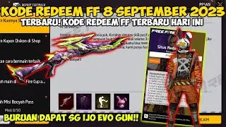 KODE REDEEM FREE FIRE TERBARU 8 SEPTEMBER 2023 HARI INI WORK