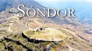 Andahuaylas Aerial View and Sondor Archeological Site by DRONE